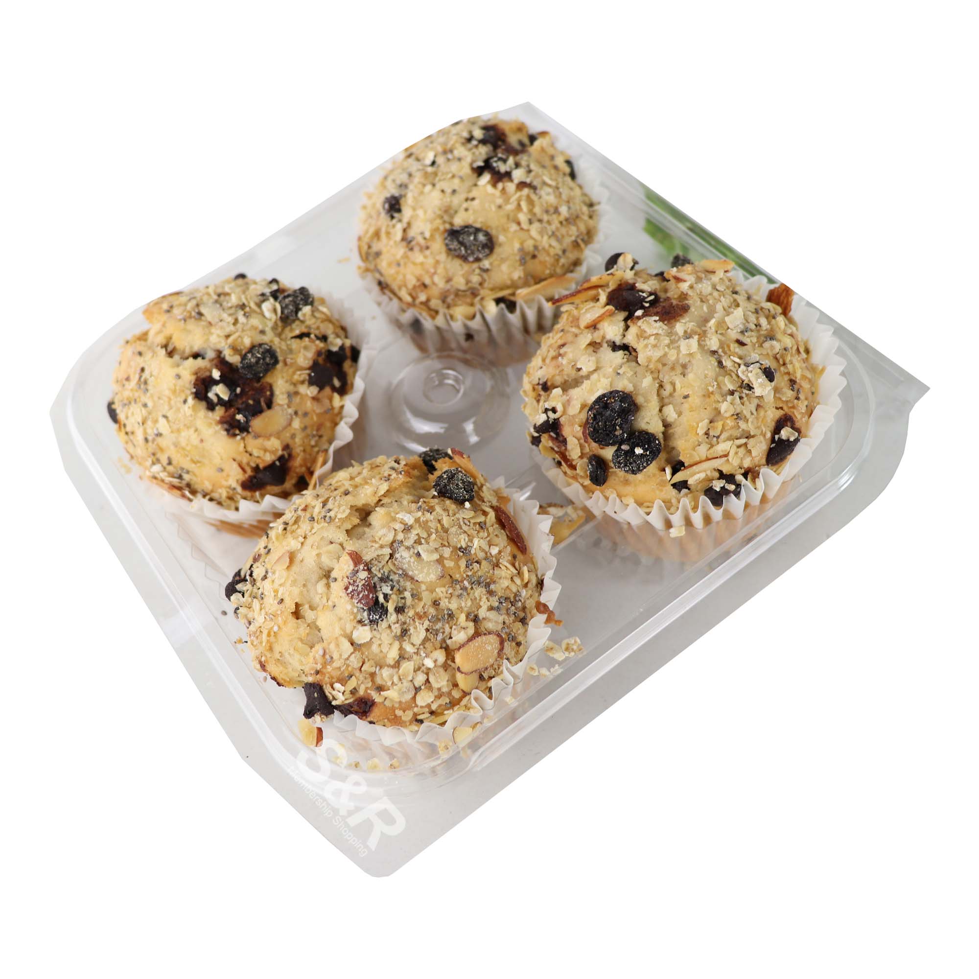 S&R Vegan Granola Muffin 4pcs S&R Vegan Granola Muffin 4pcs